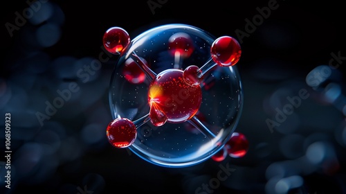 Oxygen O Visualize oxygen atom eight electrons focusing on the double bond in O2 molecules Highlight the electron configuration molecular orbitals and oxygens role in combustion photo