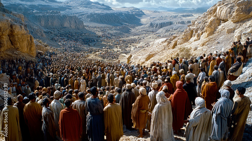 Exodus of Jews from Egypt, New Testament story photo