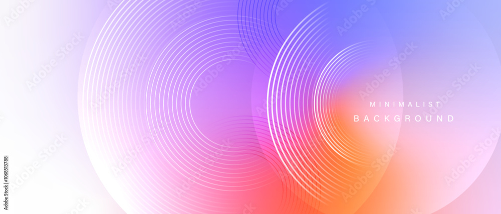 Gradient abstract background with circular line patterns. Vector illustration. Gradient abstract background with circular line patterns. Vector illustration.