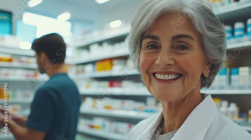 The Friendly Pharmacist Smiling Free Download The Friendly Pharmacist Smiling - GFXLoad