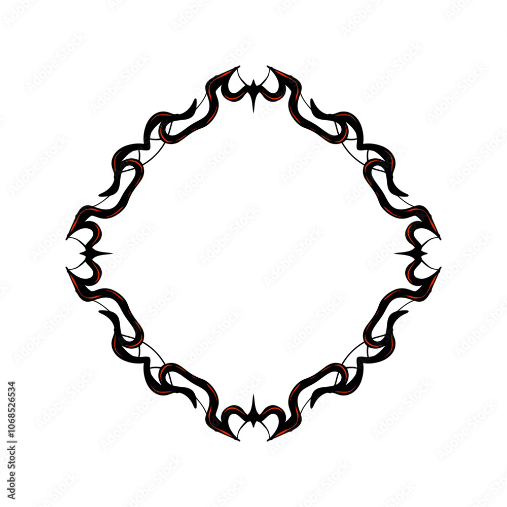 unique frame element illustration design unique frame element illustration design