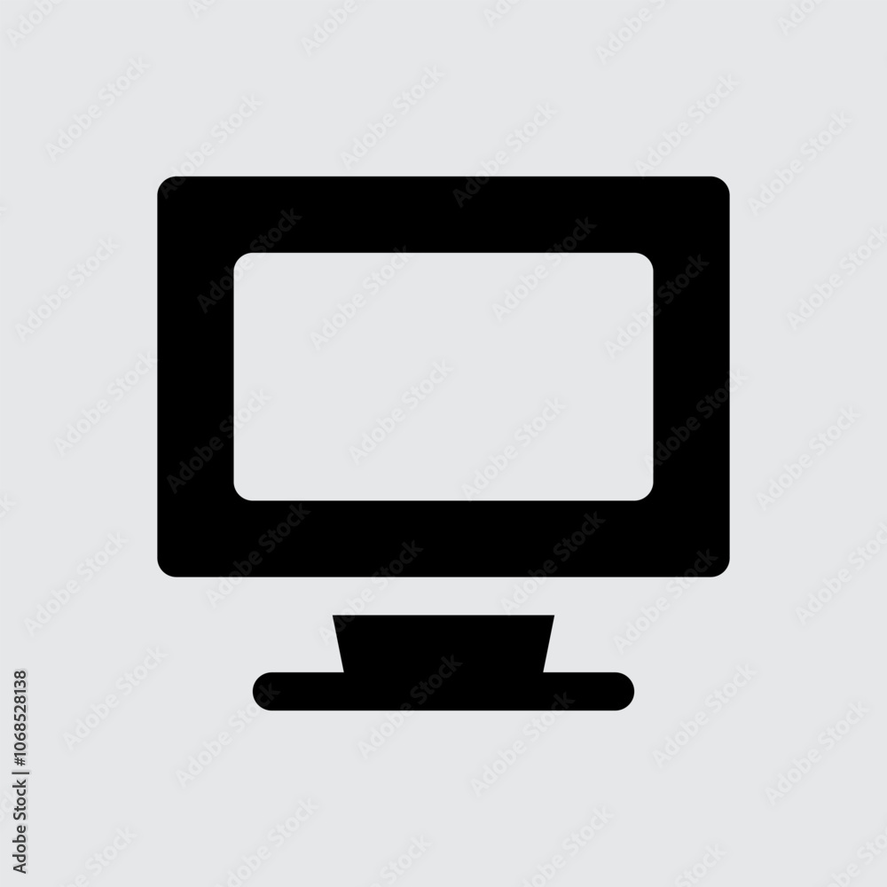 Screen Computer and Hardware Icons Screen Computer and Hardware Icons