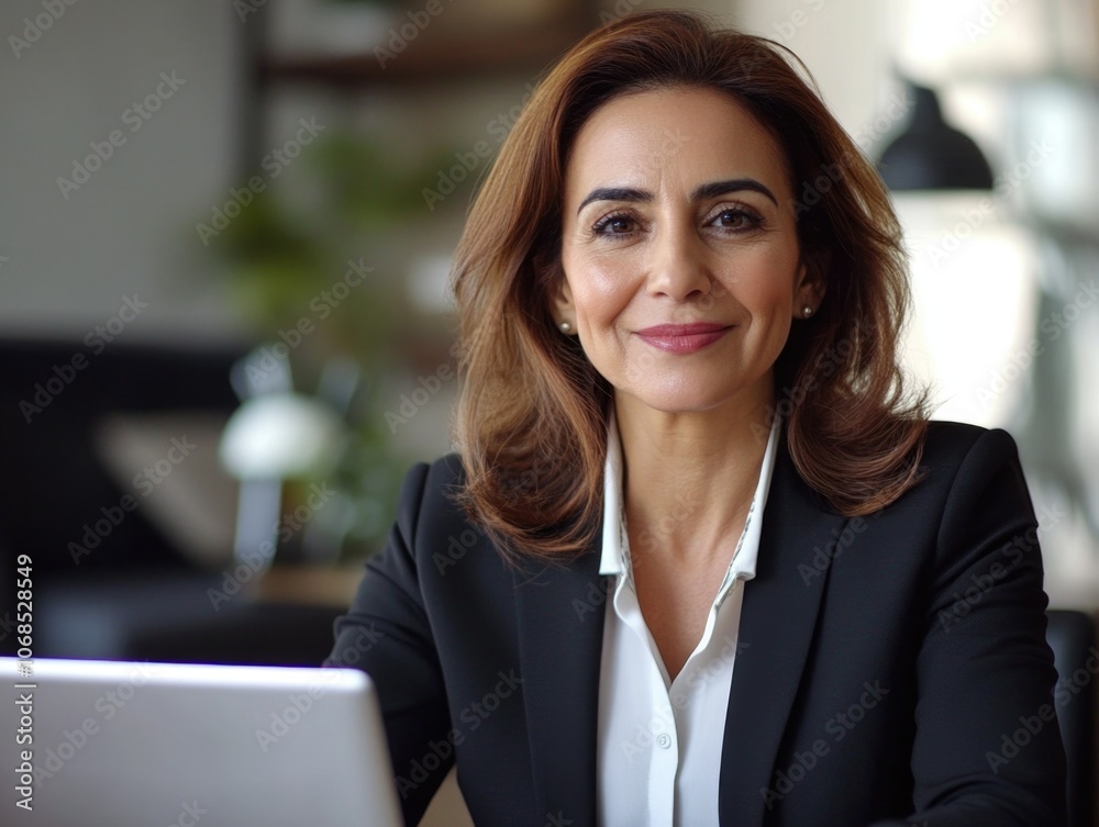 Confident Businesswoman in Office