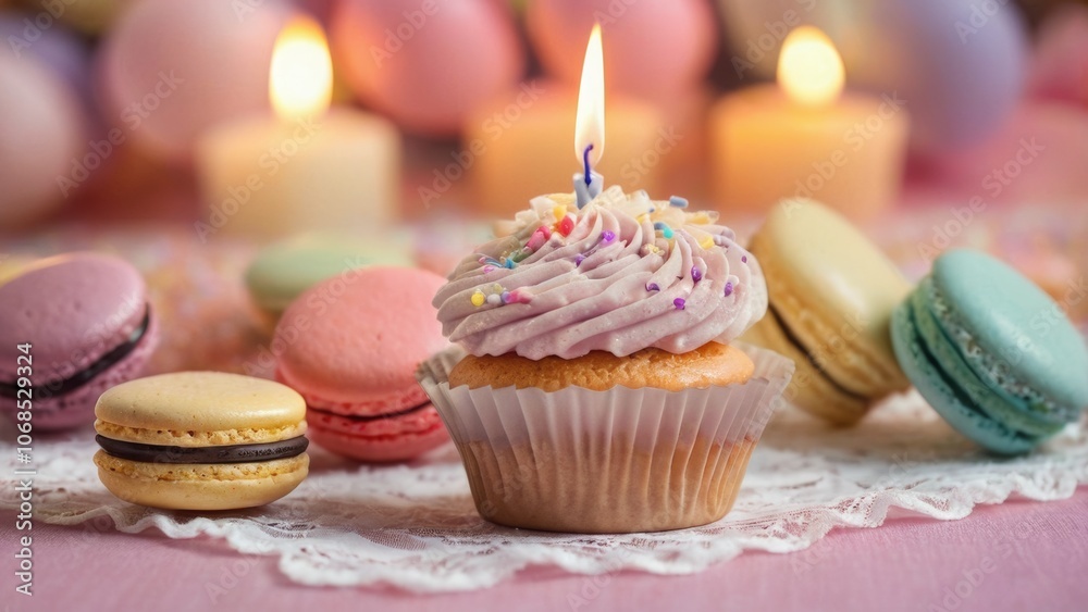 cupcake with candle cupcake with candle