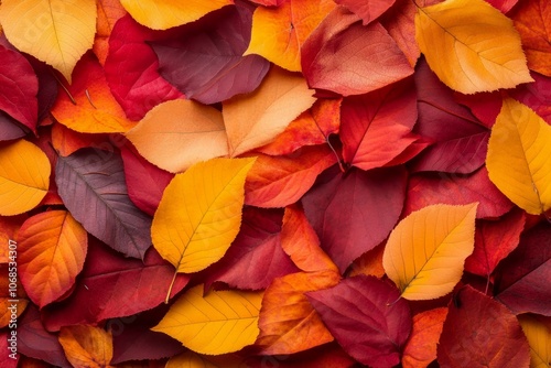 Autumn Leaves in Various Shades