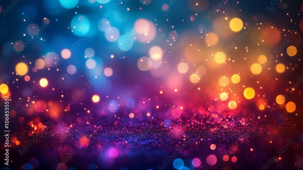 Colorful Bokeh Background Colorful Bokeh Background