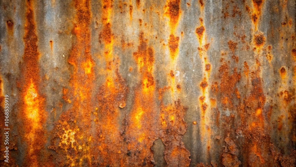 A Close-up View of Oxidized Metal Showing a Spectrum of Rusted Colors A Close-up View of Oxidized Metal Showing a Spectrum of Rusted Colors