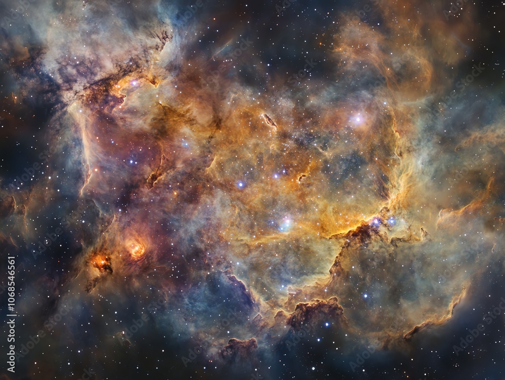 Birds-eye view of a vibrant planetary landscape Birds-eye view of a vibrant planetary landscape