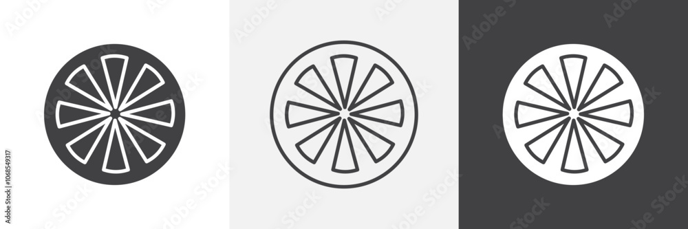 Grapefruit icon set. vector illustration. Grapefruit icon set. vector illustration.