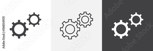 Function icon set. vector illustration.