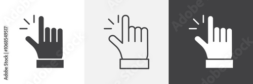 Easy icon set. vector illustration.