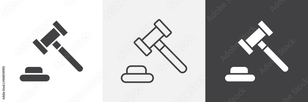 Auction icon set. vector illustration. Auction icon set. vector illustration.