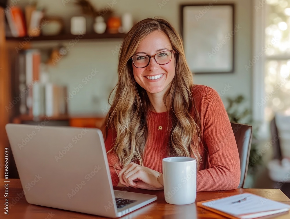 Clean and Minimal Modern Workspace with Laptop Clean and Minimal Modern Workspace with Laptop