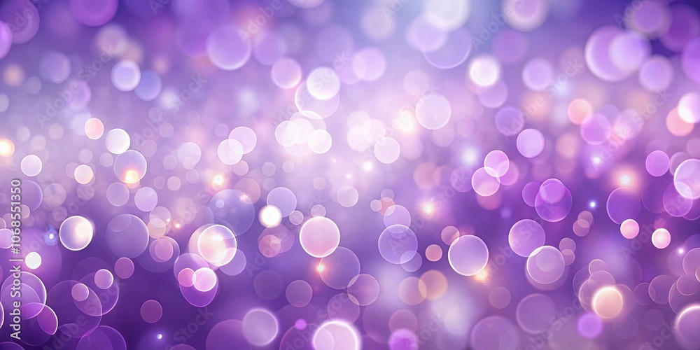 Abstract Lilac Bokeh With Hints of Golden Light, Creating a Dreamy and Ethereal Atmosphere Abstract Lilac Bokeh With Hints of Golden Light, Creating a Dreamy and Ethereal Atmosphere