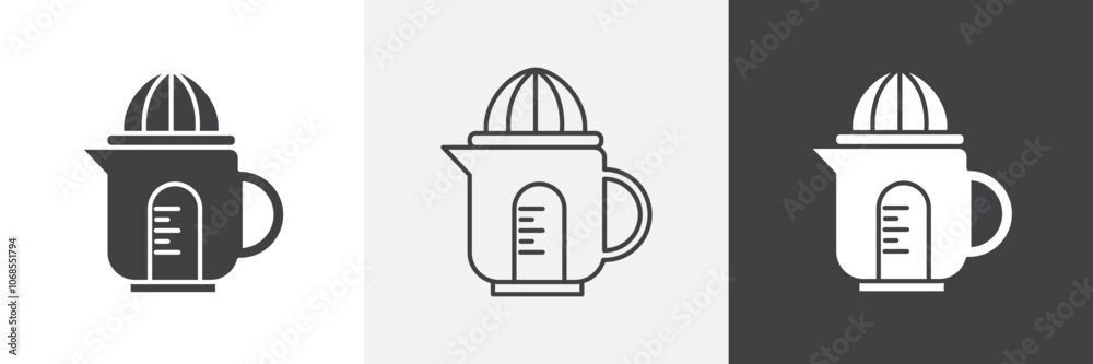 Juicer squeezer icon set. vector illustration. Juicer squeezer icon set. vector illustration.