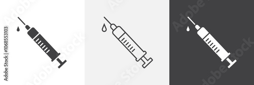 Needle icon set. vector illustration.