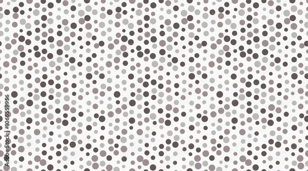 Round spotted pattern with abstract geometric circles. Ideal for seamless wallpapers, textile prints, or trendy backgrounds with a creative touch. Round spotted pattern with abstract geometric circles. Ideal for seamless wallpapers, textile prints, or trendy backgrounds with a creative touch.