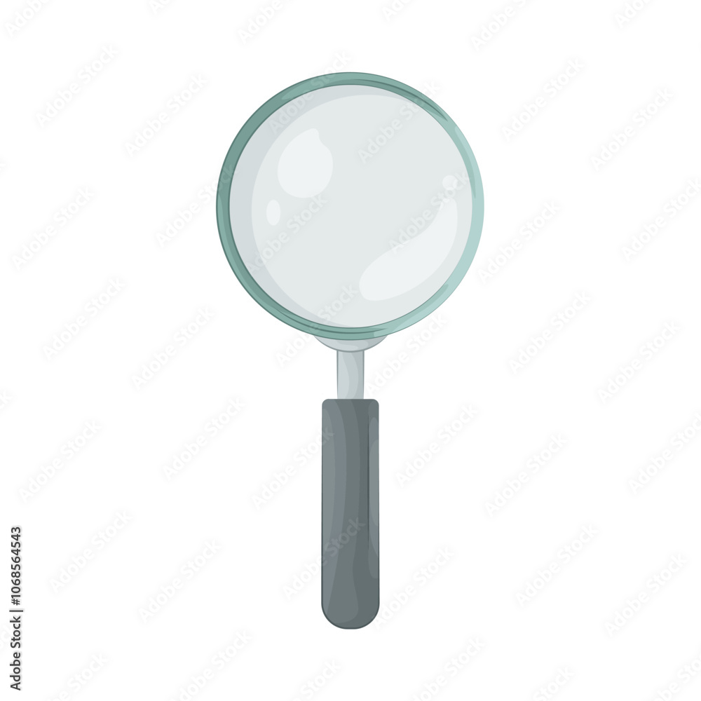 Illustration of magnifying glass Illustration of magnifying glass