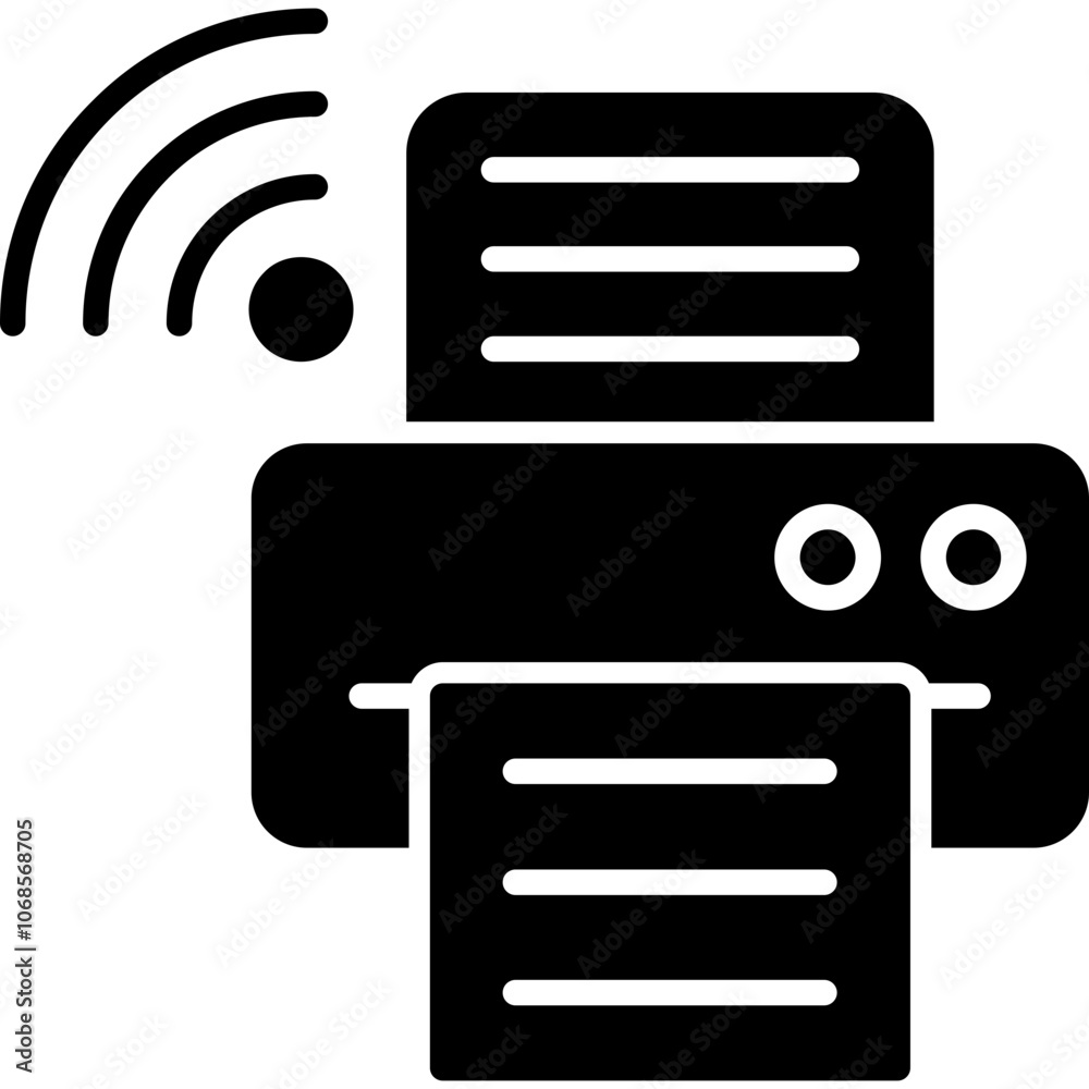 Fototapeta premium Printer Icon