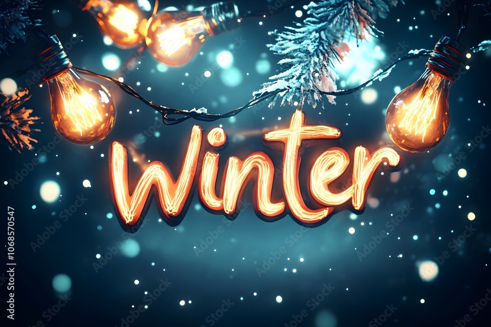 Fototapeta premium The word