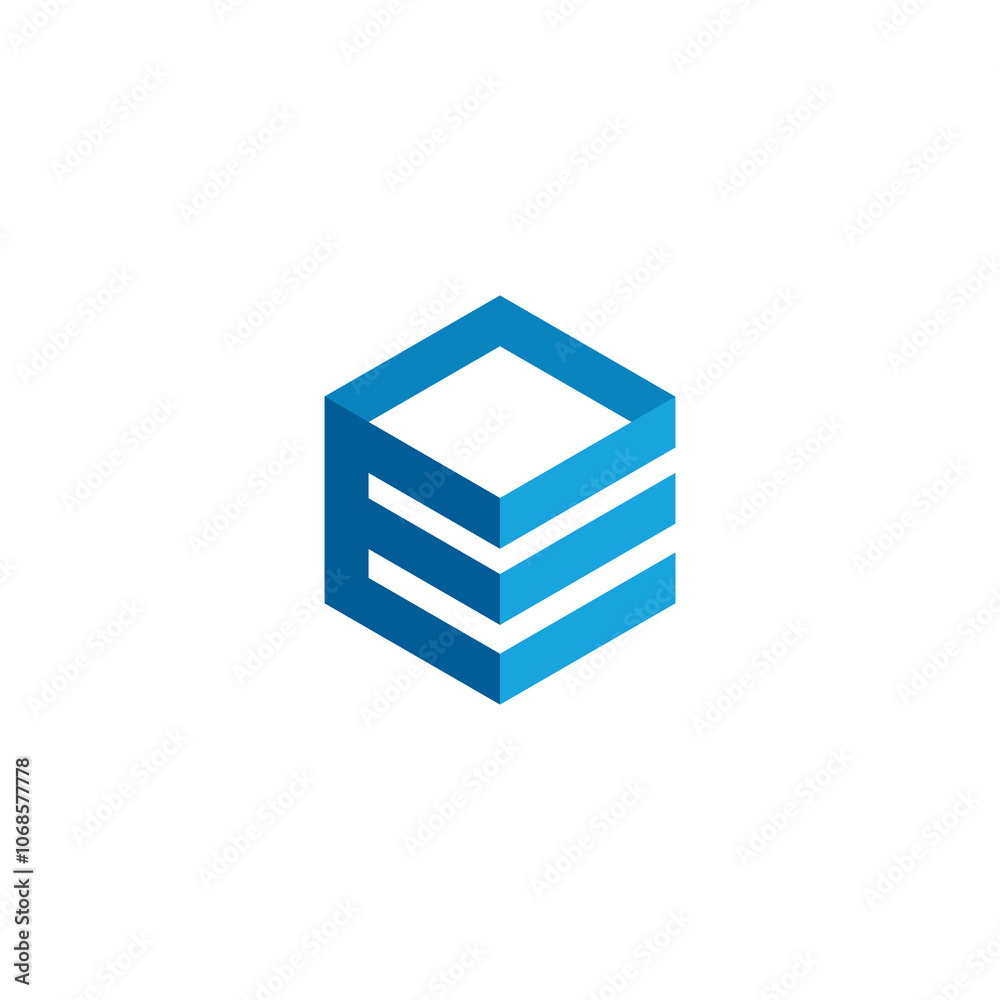 Abstract Hexagon Cube Logo design vector template Abstract Hexagon Cube Logo design vector template