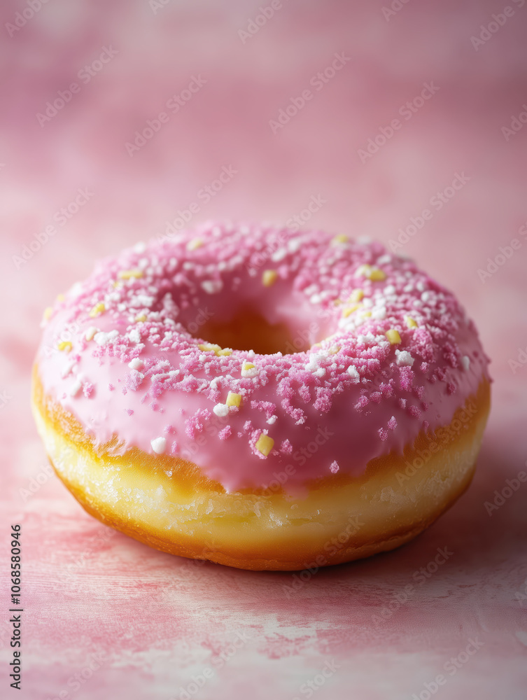Delicious donut in soft light Delicious donut in soft light