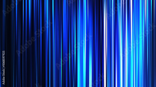 A blue and white striped background with a white line in the middle