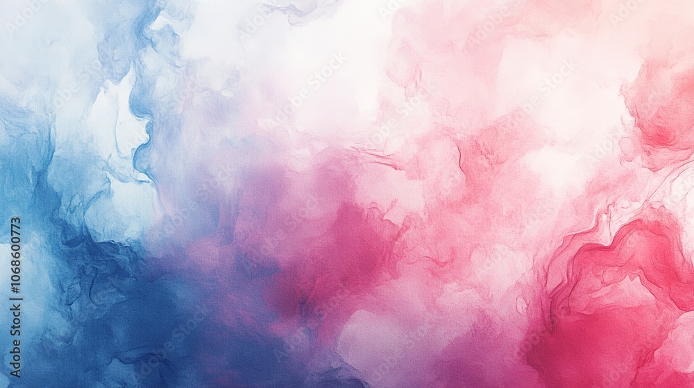 Soft merging blue and pink smoke patterns Soft merging blue and pink smoke patterns
