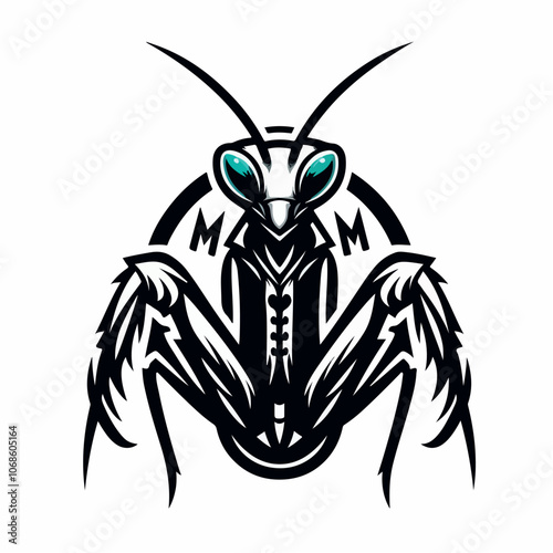 mantis logo illustration