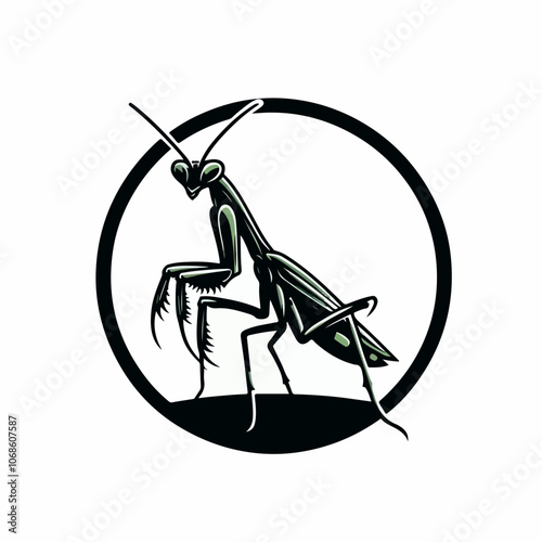 mantis logo illustration