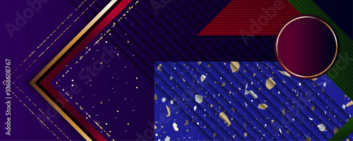 Christmas gold design black background in paper, blank, isolated, old, texture, abstract shiny color golden design trends