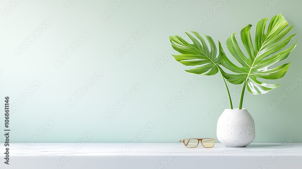 Create a stylish home decor by incorporating elegant indoor plants and natural elements