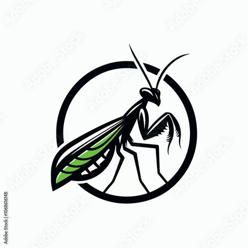 mantis logo illustration 