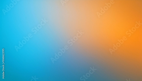 Abstract Blue and Orange Gradient Background