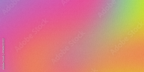 abstract gradient purple and pink to orange and green texture noise background for poster banner