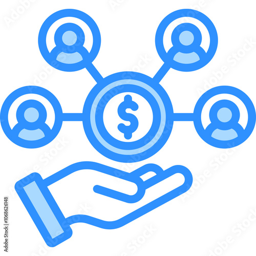 Profit Sharing Icon