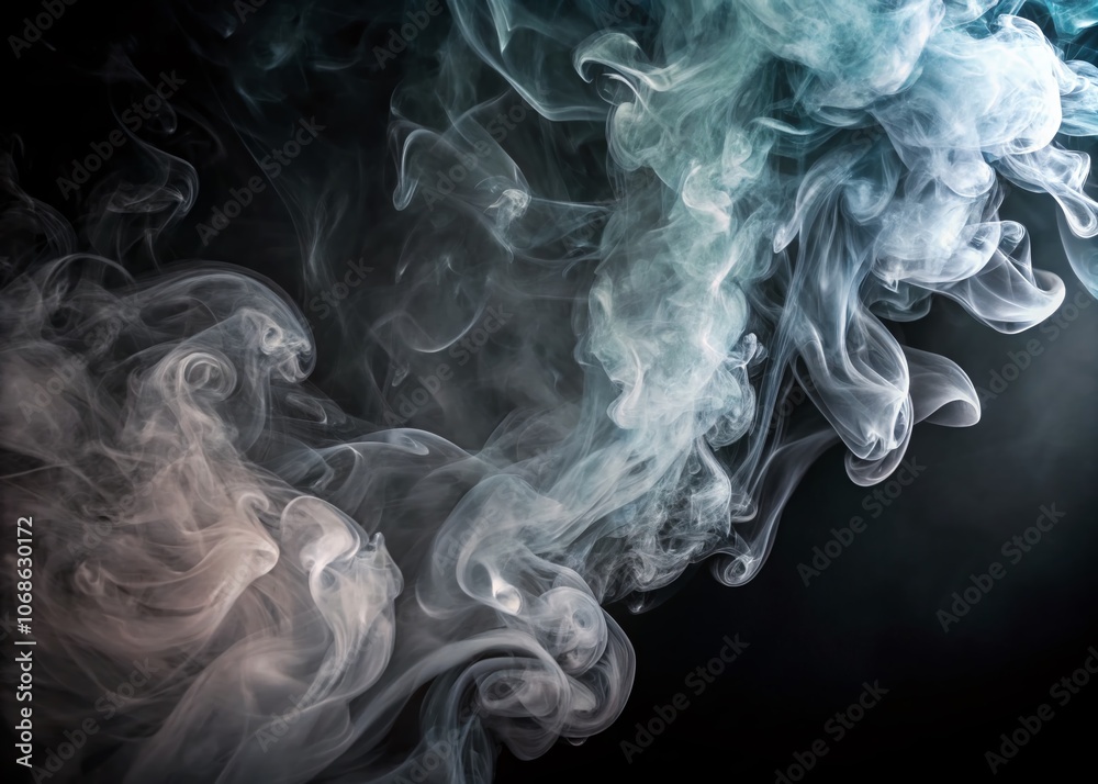 Stunning Grey Color Smoke Effect with Left Positioning and Generous Copy Space for Creative Projects and Designs Stunning Grey Color Smoke Effect with Left Positioning and Generous Copy Space for Creative Projects and Designs