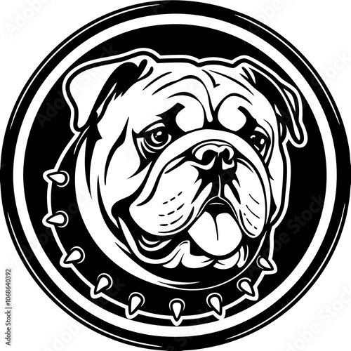 Bold Bulldog Logo Design - Strong and Loyal Canine Emblem