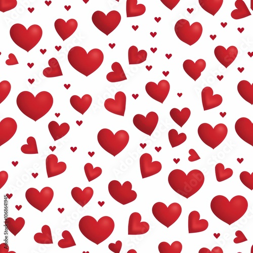 Romantic heart pattern for valentine's day design and decor