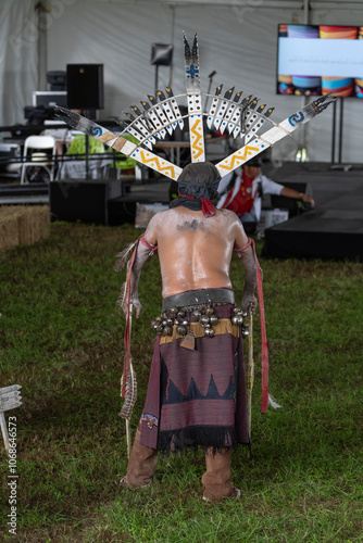 person with religious attributes photo