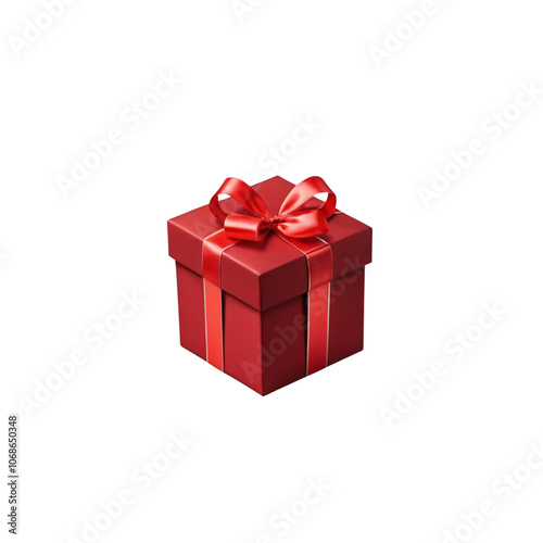 Red present illustration.