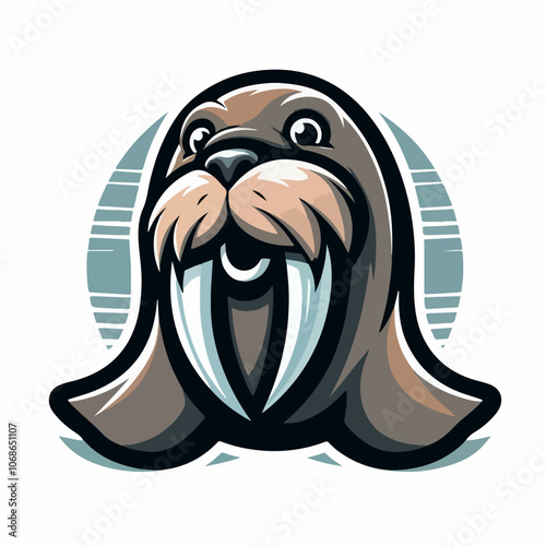 walrus logo illustration