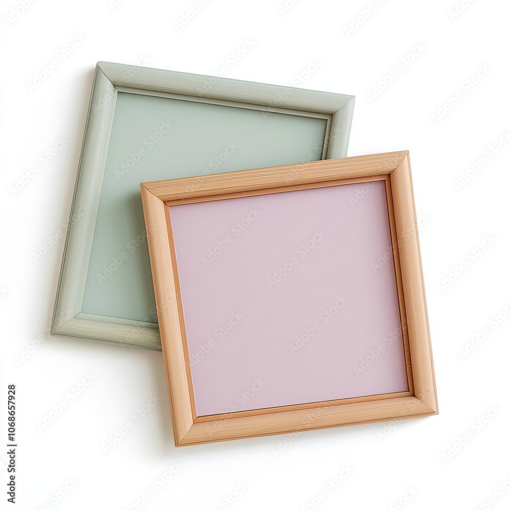 Fototapeta premium Elegant Soft Frames for Versatile Display Options
