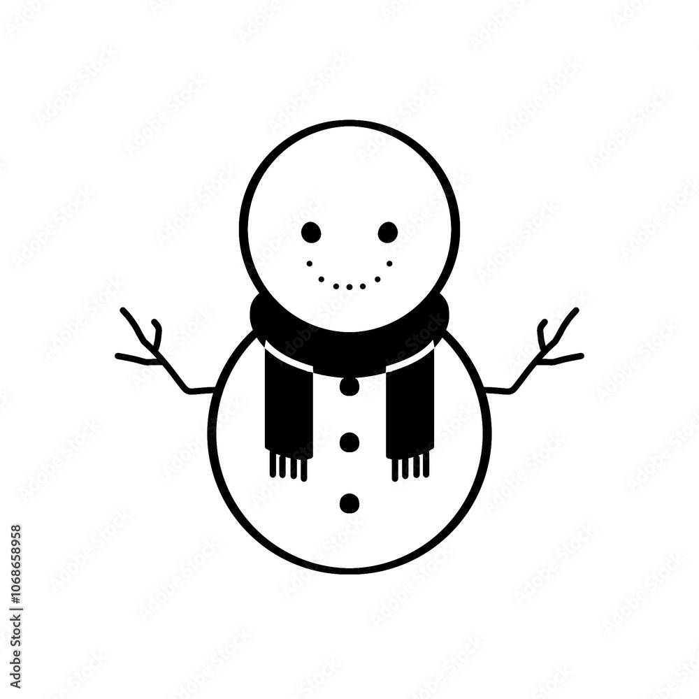 Obraz premium Snowman0