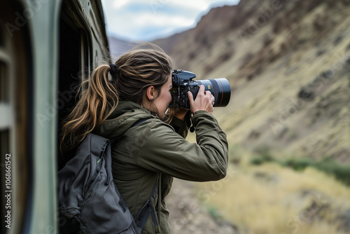 Travel Photographer at Work