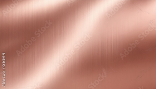 Elegant Rose Gold A Luxurious Metallic Background with Polished Brushed Texture