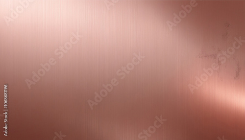 Elegant Rose Gold A Luxurious Metallic Background with Polished Brushed Texture