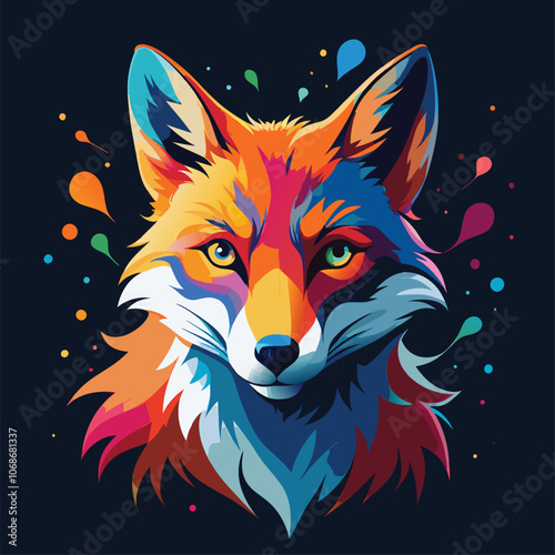 Fox Illustrator Artwork