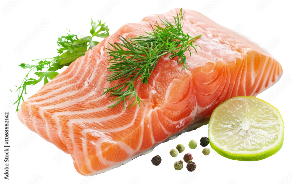PNG Salmon seafood white background vegetable. PNG Salmon seafood white background vegetable.