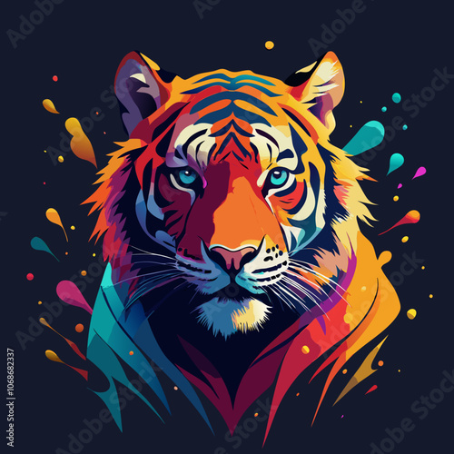 Tiger Illustrator Artwork